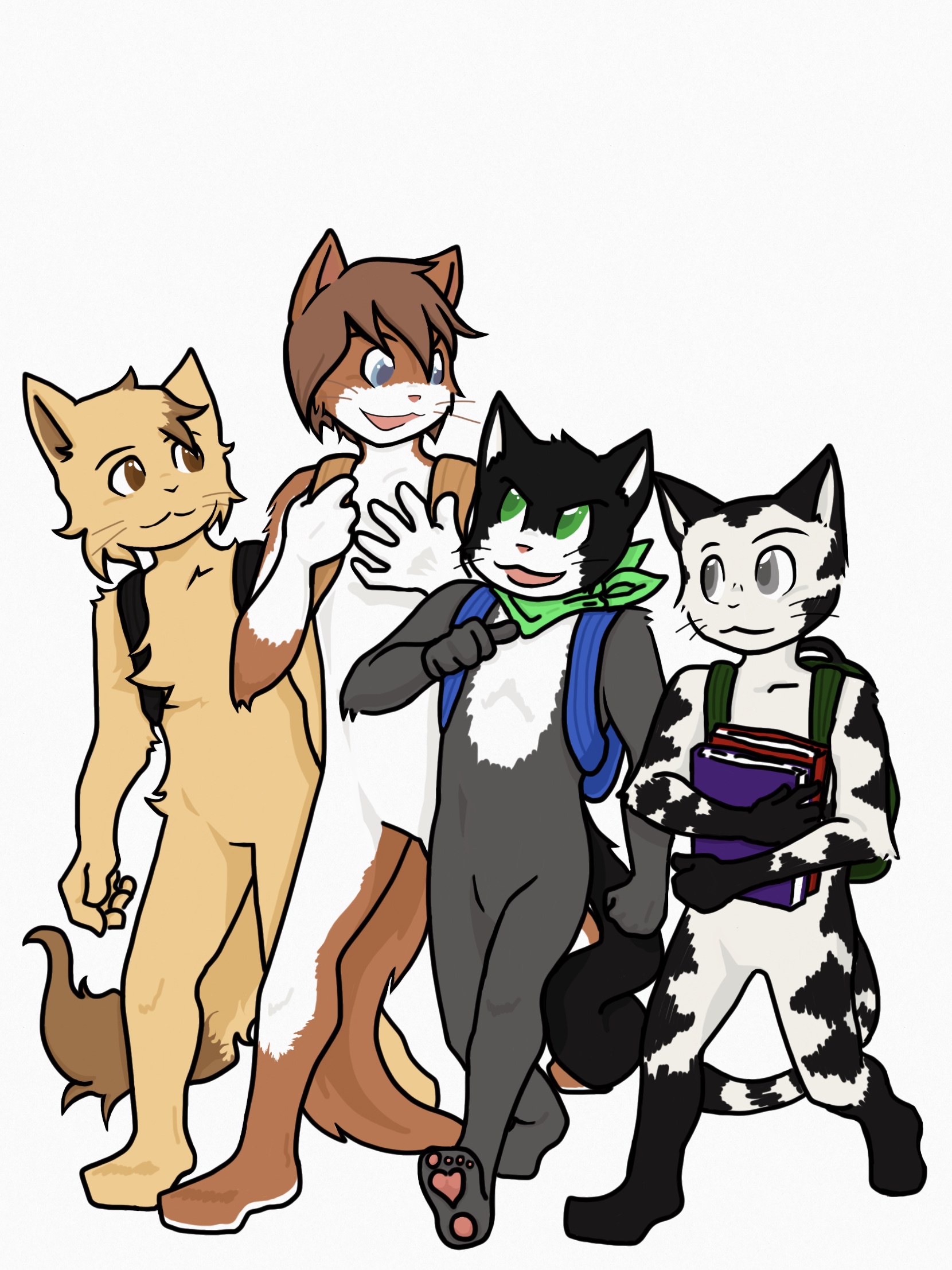 Candybooru image #14489, tagged with AbbeyxLucy AmayaxAugustus Kitten MikexJasmine PauloxDaisy blitzkerg_(Artist)